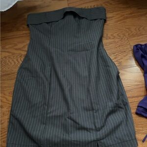 Pinstripe Dress